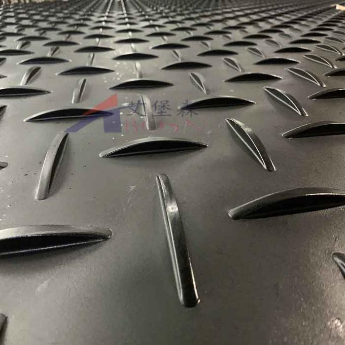 聚乙烯铺路板A大边防滑纹聚乙烯铺路板A聚乙烯铺路板生产厂家