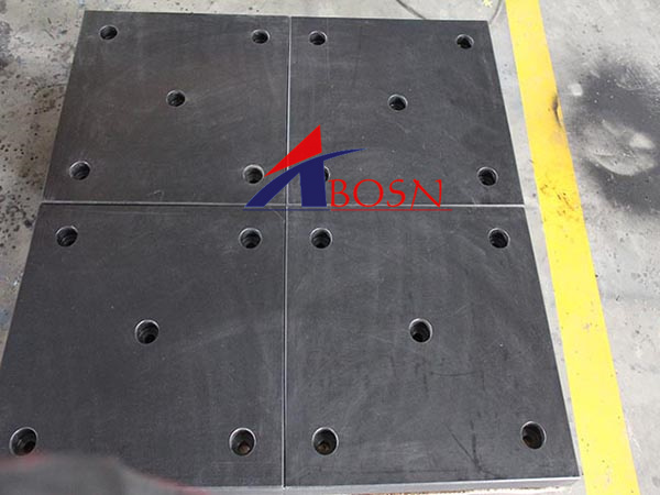 uhmwpe marine fender pad or pe engineering plastic