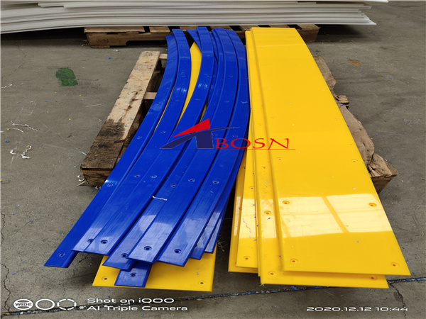 Yellow color High Quality HDPE Polyethylene Sheet strips