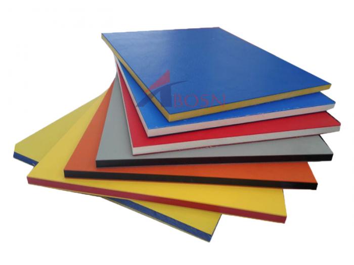 HDPE double color sheet Colored Custom Plastic HDPE Sheet  Cheap HDPE Sheets