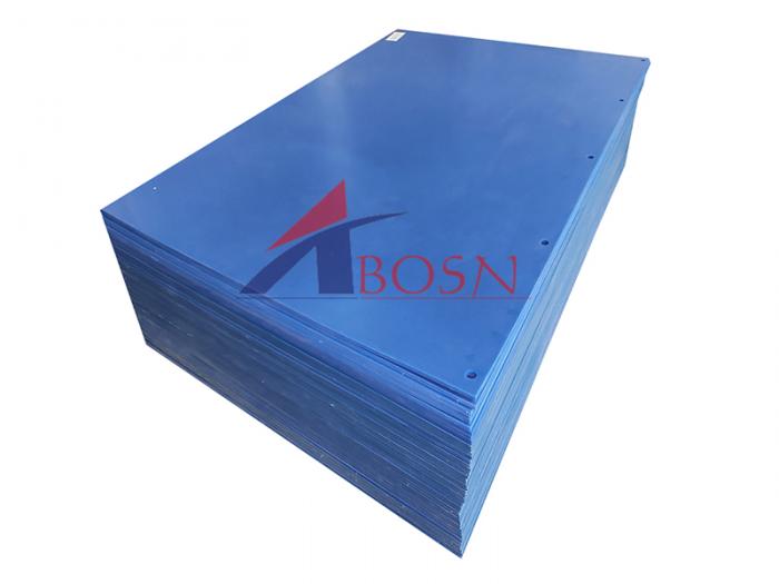 Boron-polyethylene board