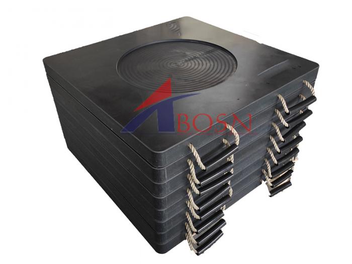 Impact Resistant Plastic UHMWPE Outrigger Pad