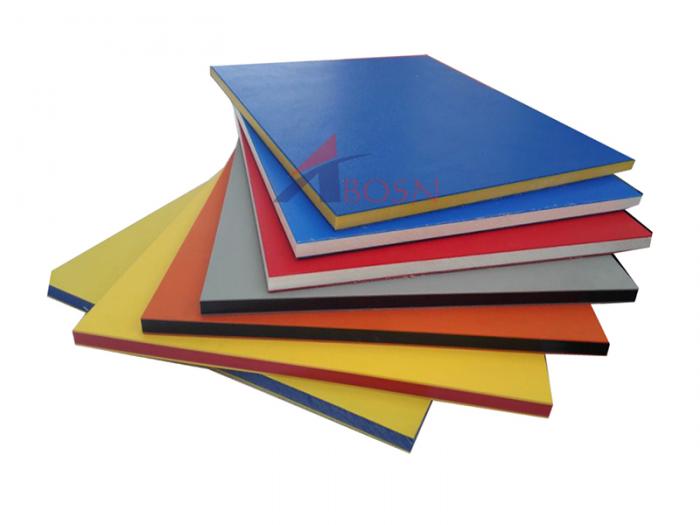 Double layer plastic HDPE dual color sheet hdpe sheets color core