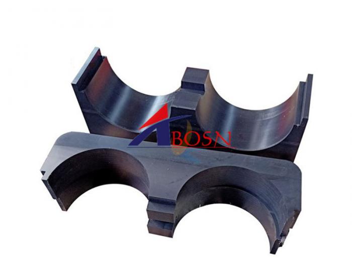 black color UHMWPE spacer, HDPE cable support Block
