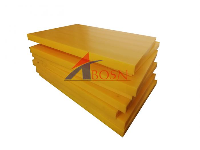 Yellow Color UHMWPE Plastic Sheet
