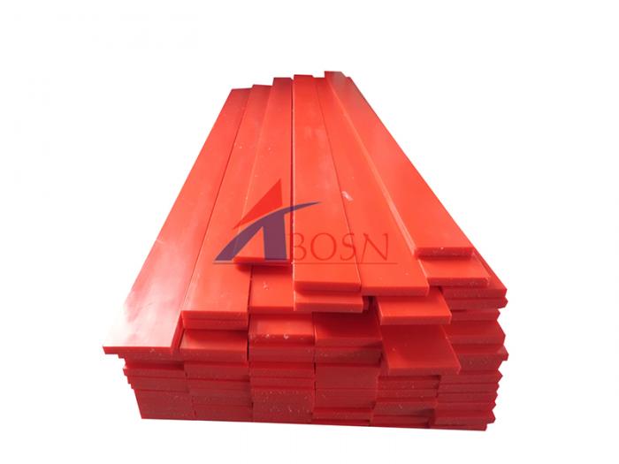 Custom extrusion UHMWPE plastic profile wear strips uhmw wear strips 