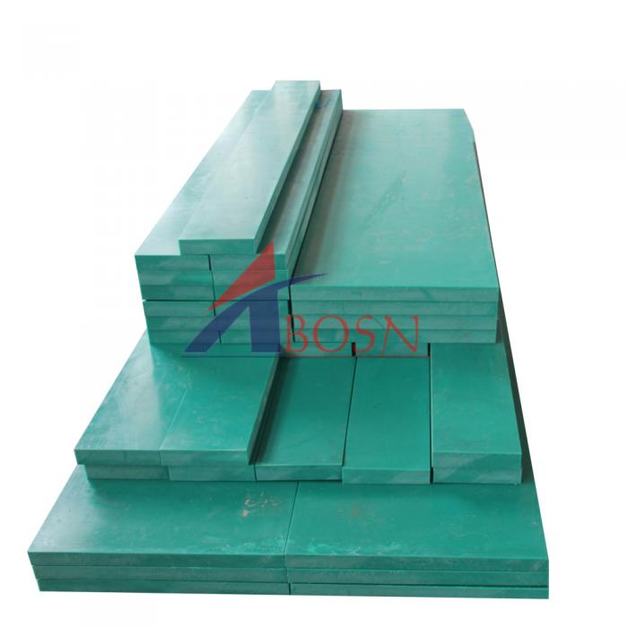 Custom extrusion UHMWPE plastic profile wear strips uhmw wear strips 