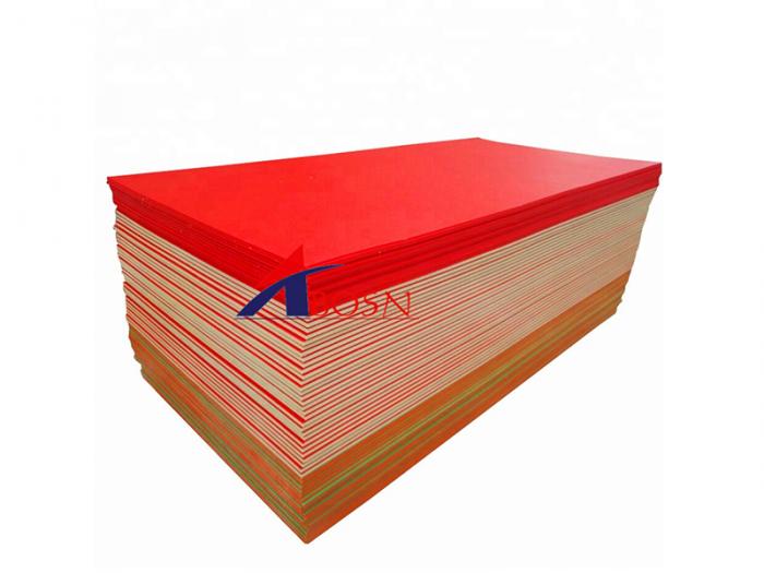 Sandwich HDPE Sheet with Textured Surface Double Color Sheet