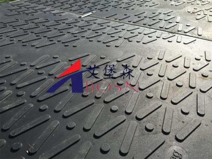 Outdoor Plastic UHMWPE 4X8 FT Temporary Heavy Duty Ground Protection Mats