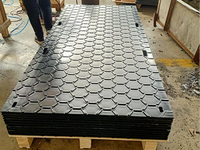 Portable Roadway Ground Track Mats Hdpe Plastic Lawn Protection Mats