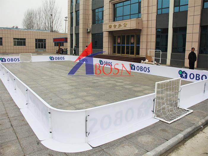 Lightweight Easy to Disassembly Floorball Rink 