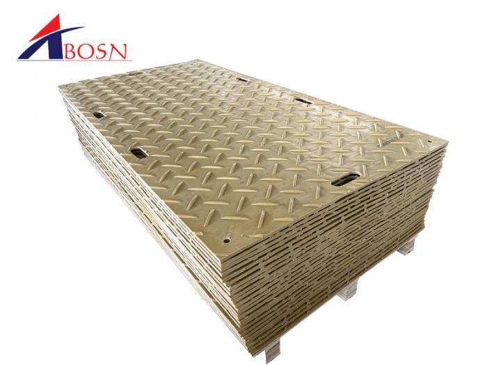 Factory price UHMWPE/HDPE road protection mats or construction ground mat