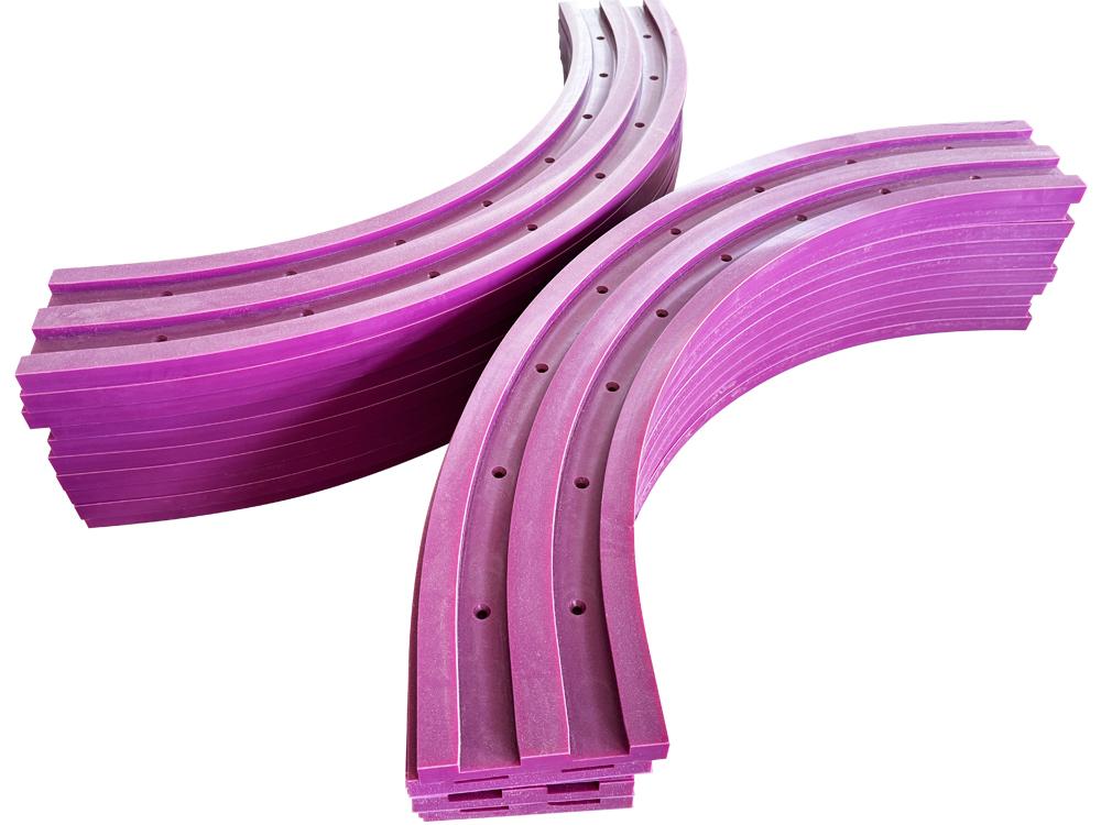 Polyethylene Wear Strip T-Slot White Conveyor HDPE UHMWPE Guide Rail