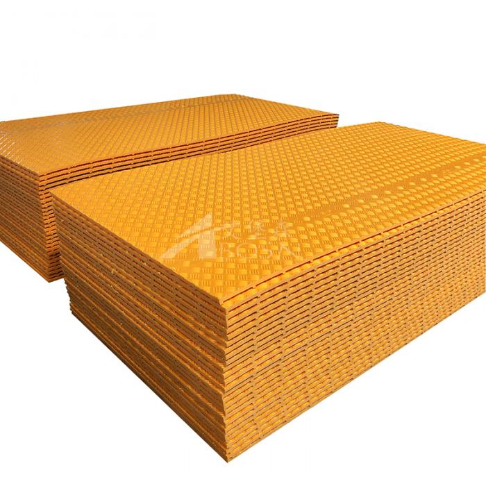 告别泥泞陷车!工程临时路就用聚乙烯铺路垫板