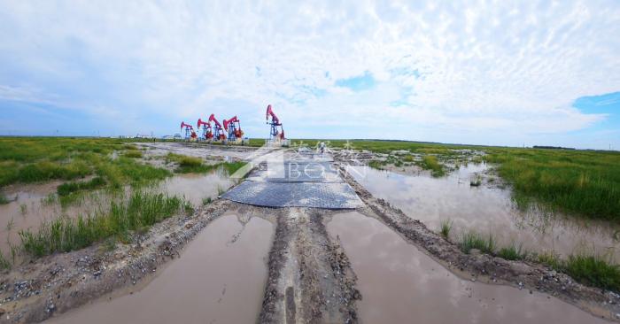 高效稳固新选择:HDPE 高强度防滑工程路基板